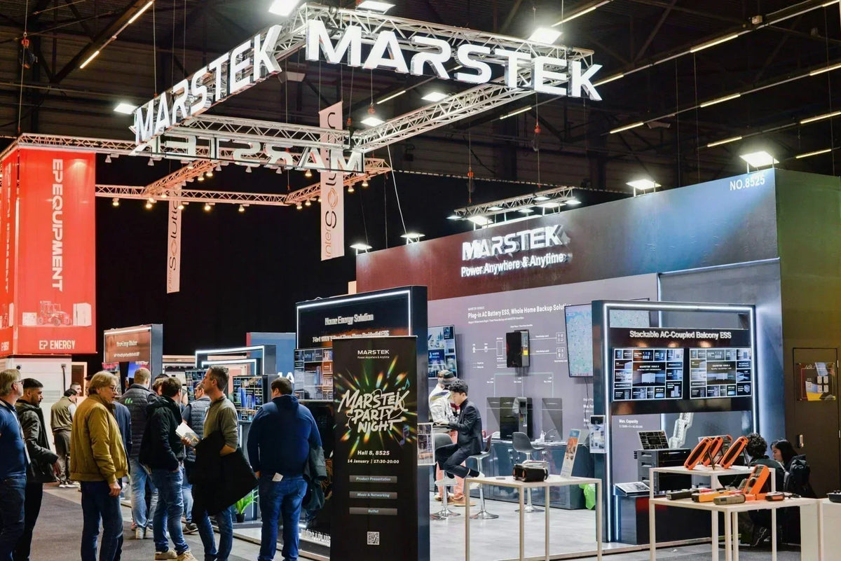 MARSTEK Messestand auf der InterSolution 2026 in Gent
