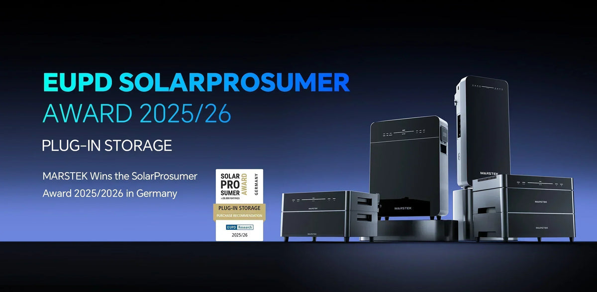 MARSTEK gewinnt SolarProsumer Award 2025/2026 für innovative Plug-in Batteriespeicher
