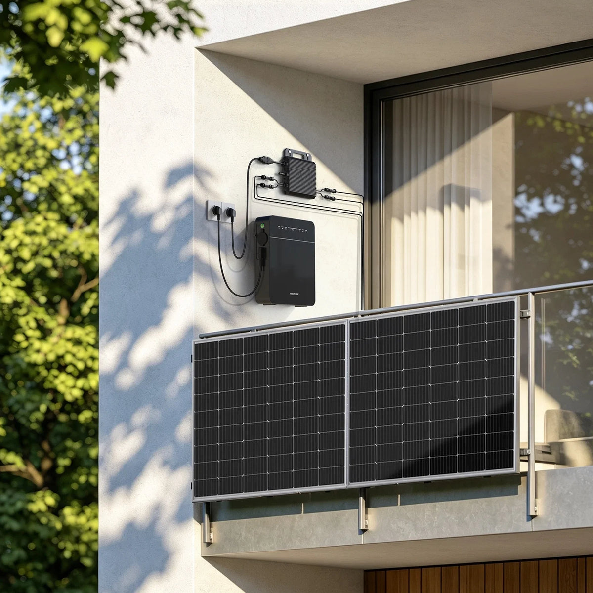 Steckerspeicher für Balkonkraftwerke: Solarstrom effizient speichern und Eigenverbrauch steigern
