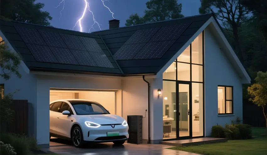 MARSTEK Venus D + 2x Erweiterungsakku + 1800 Wp Bifaziales Solarmodul